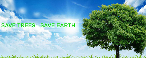 save trees and save earth